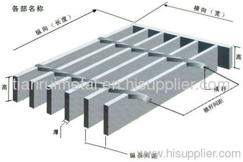 stainless bar steel grating