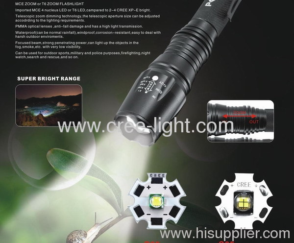 Function of Different Flashlight