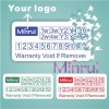 Rectangle Warranty Labels