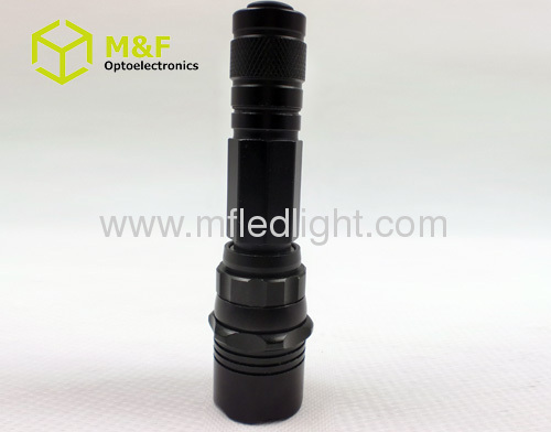 Hot sell aluminum CREE Q3 LED flashlight with CR123 battery cell