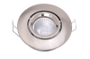 G5.3/GU10 Round Recessed swivel spot lighting