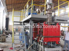 PE PP plastic blow molding extrusion line