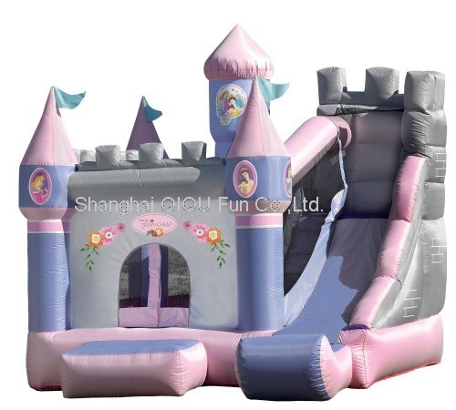 inflatable bouncy castle with slide
