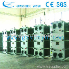 Machinery facilities--- plate heat exchanger