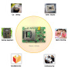Mni DVR board / dvr motherboard / dvr main board with ir control and rf 3km wireless control
