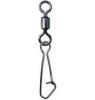 Terminal Fishing Tackle Accessories Rolling Swivel with Hooked Snap