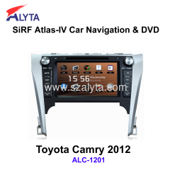 Toyota Camry 2012 navigation dvd 8 inch touch screen SiRF A4 (AtlasⅣ)