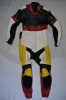 Motorcycle leather racing suit