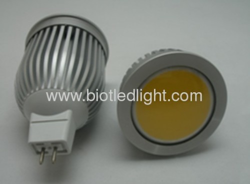 5W COB High Power led spot MR16 base