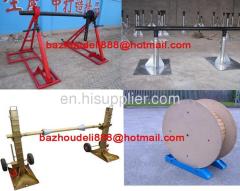 Tripod Cable Drum Trestles Made Of Steel