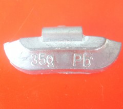 Pb clip on whele weights