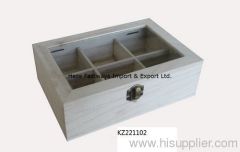 wooden tea box