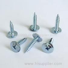 Modified truss head self-tapping screw