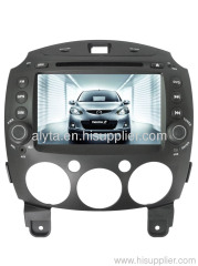 Mazda2 car dvd gps Bluetooth radio tv usb sd slot canbus ipod/iphone/ipad HD digital touchscreen