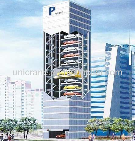 Elevator type car Parking tower (tandem type)