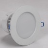 5W Round White Die-casted Aluminum Φ148×102mm LED Downlight With Φ125mm Hole