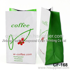 plastic heat sealed bag for coffee