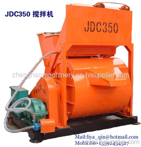 JDC350 potable electric forced Concrete Mixer with lift