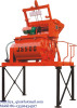 JS500 electric twin shaft concrete mixer