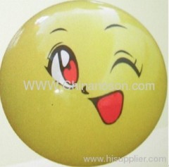 25 CM Yellow PVC Standard Ball 75-95 g Inflatable ball / PVC toy ball