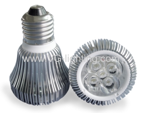 Aluminium,PAR20 5X1W, high power LED