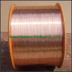copper coated steel wire