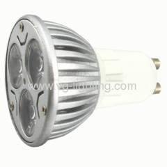 3X1W GU10 High Power Cup LED Bulbs