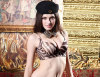 Fashion leopard push up adjustable underwear