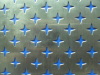 interior perforated metal sheet