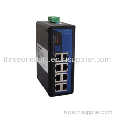 8-port 10/100M Unmanaged Industrial Ethernet Switch