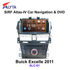 BUICK Excelle 2011 navigation dvd SiRF A4 (AtlasⅣ) 8.0 inch touch screen