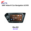 KIA K2 navigation dvd SiRF A4 (AtlasⅣ) 8 inch touch screen