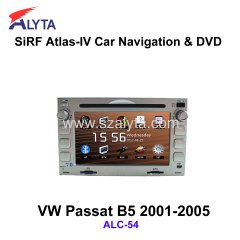 Volkswagen Passat B5 2001-2005 navigation dvd SiRF A4 (AtlasⅣ) 6.2 inch touch screen