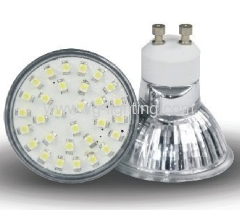 GU10 30pcs 3528SMD Glass LED Cup Bulbs