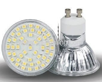 GU10 48pcs 3528SMD Glass LED Cup Bulbs