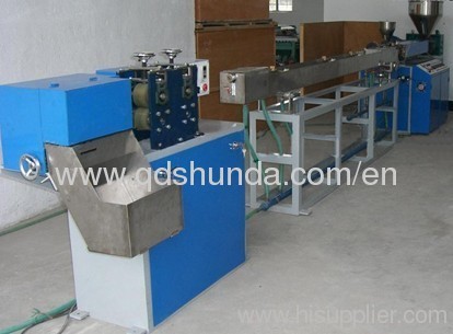 PE PP Tri-color Plastic drinking straw extrusion machine