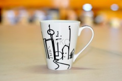 300ml printing Ceramic Mugs