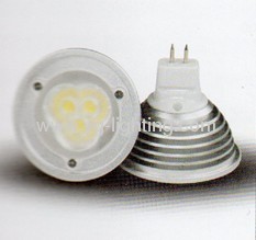 MR16 3X1W Low Voltage High Power Aluminum LED Bulbs