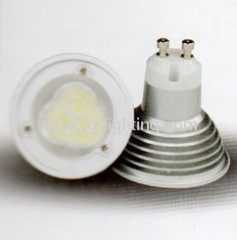 GU10 3X1W Low Voltage High Power Aluminum LED Bulbs