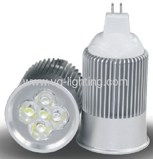 MR16 5X1W High Power Aluminum LED Cup Bulbs