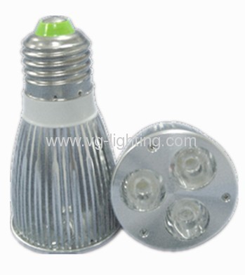 3X2W High Power Aluminum LED E27 Cup Bulbs