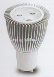 3X2W High Power Aluminum+PC LED GU10 Cup Bulbs