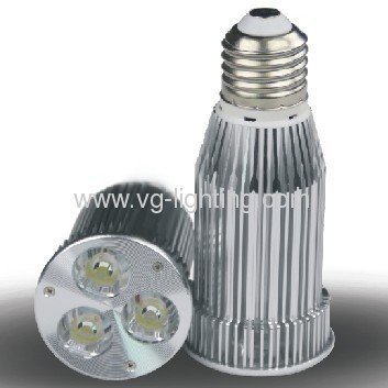 3X3W High Power Aluminum LED E27 Cup Bulbs