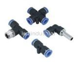 Pneumatic plastic quick couplers