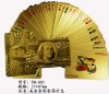 Tin Foil Gold Dollar Playing Cards