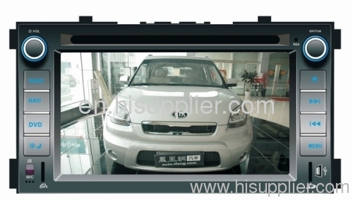 6.2inch KIA Soul Car DVD GPS with DVR Canbus BT Radio USB SD MP3 MP4 TV VCD CD AM/FM/RDS