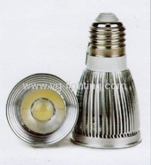 Aluminum LED E27 COB 5W Cup Bulbs
