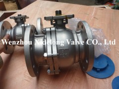 Flanged ball valve with JIS Standard