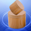 200ML Cream ABS Bottle With Wooden Look