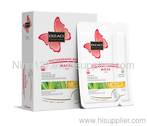 Dizao placenta Face and neck mask with aloe extract
